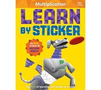 Learn by Sticker: Multiplication: 6