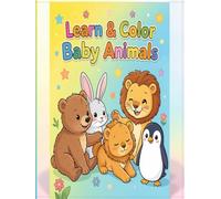 Learn & Color Baby Animals