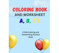 Learn & Color: Fun with Words! A Kids Coloring and Handwriting Practice Book
