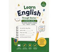 Learn English Through Stories!: Fun Fill-in-the-Blank Stories for Brazilian Kids | Learn English Vocabulary Through Reading, Context & Interactive Activities