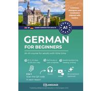 Learn German for beginners - An A1 course for adults with little time: Learn German with dialogues, audio, grammar, video and an app! For self-study, ... or Goethe A1 exam preparation.: 1 ((DaF))