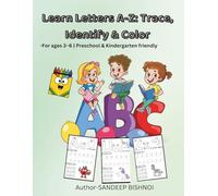 Learn Letters A-Z: Trace, Identify & Color