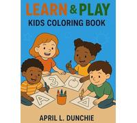 Learn & Play Kids Activity Coloring Book