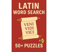 Learn & Play | Latin Word Search: Educational Fun with 50+ Themed Puzzles