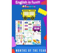 Learn the months of the year. Aprende los meses del año en inglés.: Mi cuaderno de inglés. (Cuadernos para aprender. Actividades de refuerzo.)