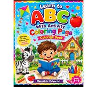 Learn to A B C With Activity Coloring Book