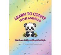 Learn to count with animals: Numbers 1-20 workbook for kids (Learn & Play Workbook Series)
