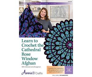 Learn to Crochet the Cathedral Rose Window Afghan [USA] [DVD]
