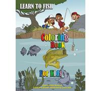 Learn to Fish, Coloring Book for Kids