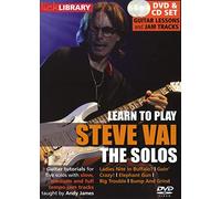Learn to play Steve Vai - The Solos/Lick Library (+ CD) [Reino Unido] [DVD]