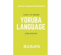 Learn to Speak Yoruba Language