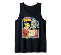 Learn to Spell Sarcastic Ghost Retro Funny Adult Humor Camiseta sin Mangas