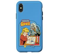 Learn to Spell Sarcastic Ghost Retro Funny Adult Humor Carcasa para iPhone X/XS