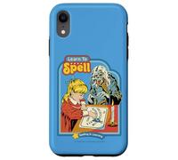 Learn to Spell Sarcastic Ghost Retro Funny Adult Humor Carcasa para iPhone XR