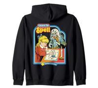 Learn to Spell Sarcastic Ghost Retro Funny Adult Humor Sudadera con Capucha