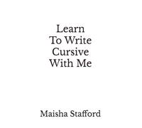 Learn To Write Cursive With Me