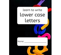 learn to write lower case letters