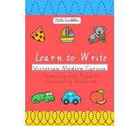 Learn to Write Victorian Modern Cursive: Prewriting and Alphabet Handwriting Workbook