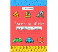 Learn to Write WA Modern Cursive: Prewriting and Alphabet Handwriting Workbook