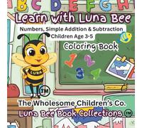Learn with Luna Bee: Numbers, Simple Addition & Subtraction Children Age 3-5