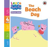 Learn with Peppa Phonics Level 4 Book 4 - The Beach Day (Phonics Reader)