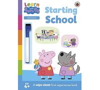 Learn with Peppa: Starting School wipe-clean activity book