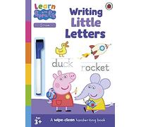 Learn with Peppa: Writing Little Letters: Wipe-Clean Activity Book