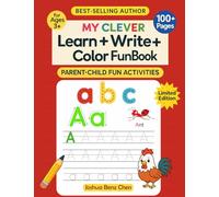 Learn Write and Color Funbook: Trace and Learn Letters for kids: Preschool writing Workbook with Sight words for Pre K, Kindergarten and Kids Ages 3 plus.