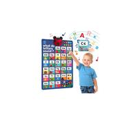 Learning Bugs Presione para aprender fonics Letras y sonidos interactivos que hablan Poster Preschool & Kindergarten Aprenda a leer 3+