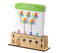 Learning Cards - Educational Logic Key Toys, 40 Double-Sided Pregestion Cards for Preschool Games, Interactive Early Learning Activities for Kids, Friends, and Family