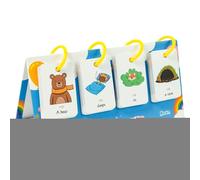 Learning Flash Cards - 78 tarjetas de juguete educativo para niños pequeños - Actividad de aprendizaje en el aula Suministros de educación en el hogar, tarjetas educativas, juguetes para niños en edad