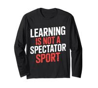 Learning Is Not A Spectator Sport - Manga Larga