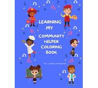 Learning My Community Helpers Coloring Book
