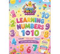 Learning Numbers 1 - 10: Count Colour Trace