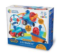 Learning Resources 1-2-3 Construye Lo Coche Avión Barco Early Set Construcción