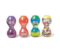 Learning Resources 4 Botellas Sensoriales para Reconocer y Gestionar Emociones, Vergüenza, Locura, Sorpresa y Amor, Recursos Multisensoriales, Montessori, Autismo, Regalo Niños y Niñas 3 4 5 años +