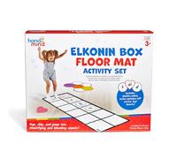 Learning Resources Alfombra de Actividad Elkonin Box, Aprende la Fonética, Segmentación de Sonidos y Lectura Temprana, Juguete Educativo Duradero y Divertido, Regalo Niños y Niñas 3 4 5 Años