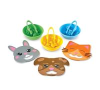 Learning Resources, Amigos y Alimentos para Habilidades motoras Finas, Juguetes para niños y niñas de 3 años, Montessori, Habilidades motoras Finas