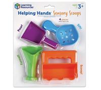Learning Resources Ayudando A Manos Sensorial Scoops,Fine Motor Toys, Autismo