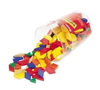 Learning Resources Bloques de Patrones de plástico, 1 cm - Juego de 250