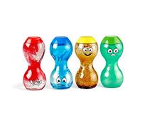 Learning Resources Botellas Sensoriales Emociones Juego Sensorial, 4 Piezas, Multicolor, Fácil de Agarrar, Juguete Calmante para Niños, Mindfulness y Autorregulación