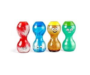 Learning Resources Botellas Sensoriales Emociones - Juego Educativo Calmante para Niños 3+ - Mindfulness y Autorregulación - 4 Botellas Selladas Multicolor