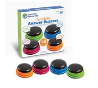 Learning Resources Pulsador con grabadora – Set de 4 colores