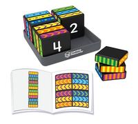 Learning Resources Brainometry Cubes, Juego de Rompecabezas y lógica con 40 desafíos, Fidget Educativo portátil para desarrollar Pensamiento crítico, niños y niñas 5 años+