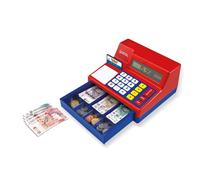 Learning Resources Caja registradora calculadora con Dinero del Reino Unido de J