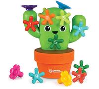 Learning Resources Carlos, el Cactus para Encajar y Contar, Mejores Juguetes para niños pequeños, Preescolar, motricidad Fina, Juguetes didácticos, 16 Piezas, 18 Meses, LER9125