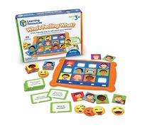 Learning Resources ¿Cómo se Siente Cada uno? Juegos para el Aprendizaje Social y Emocional, Juegos de comunicación para niños, Juegos para Aprender los Sentimientos y emociones, 49 Piezas, 3+