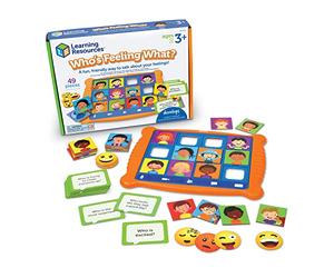 Learning Resources-¿ Cómo se Siente Cada Aprendizaje Social y Emocional, comunicación para niños, Sentimientos, Juego Infantil para Aprender Las emociones, 49 Piezas, 3+ años, Multicolor (LER6374)