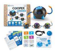 Learning Resources Cooper Robot Stem Set de Aula LER3118, A Partir de 5 Años, Programación Sin Pantalla, Colaboración Escolar, Incluye 4 Robots