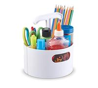 Learning Resources Create-a-Space Mini Organizador (Blanco) contenedor de Suministros para el Aula, el hogar y la Oficina, Juego de 4 Piezas (LER3810W)